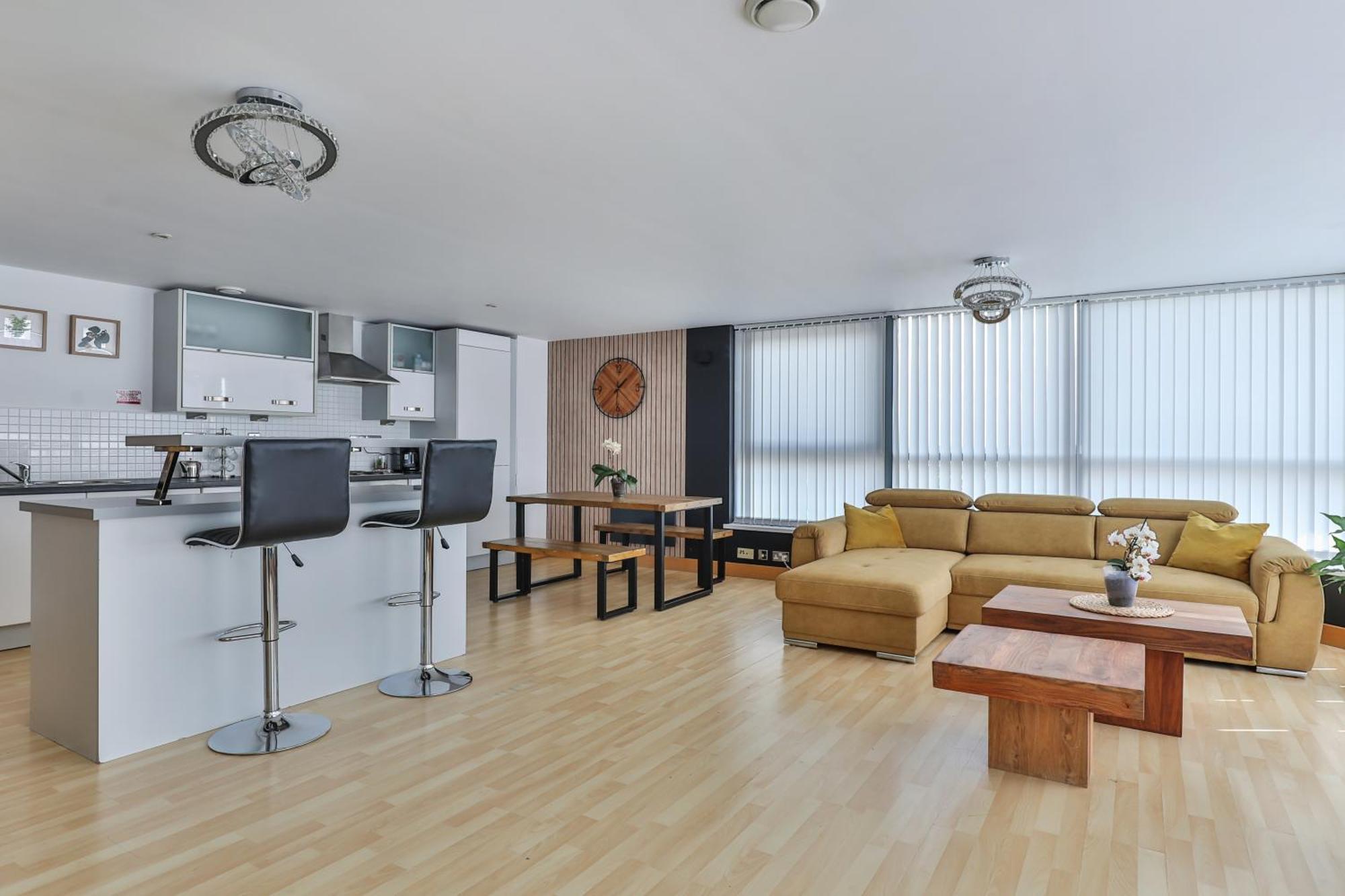 Large Central Penthouse In Leeds Leeds  Eksteriør bilde