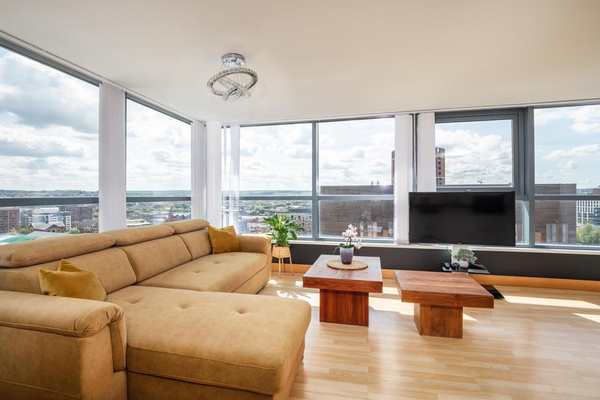 Large Central Penthouse In Leeds Leeds  Eksteriør bilde