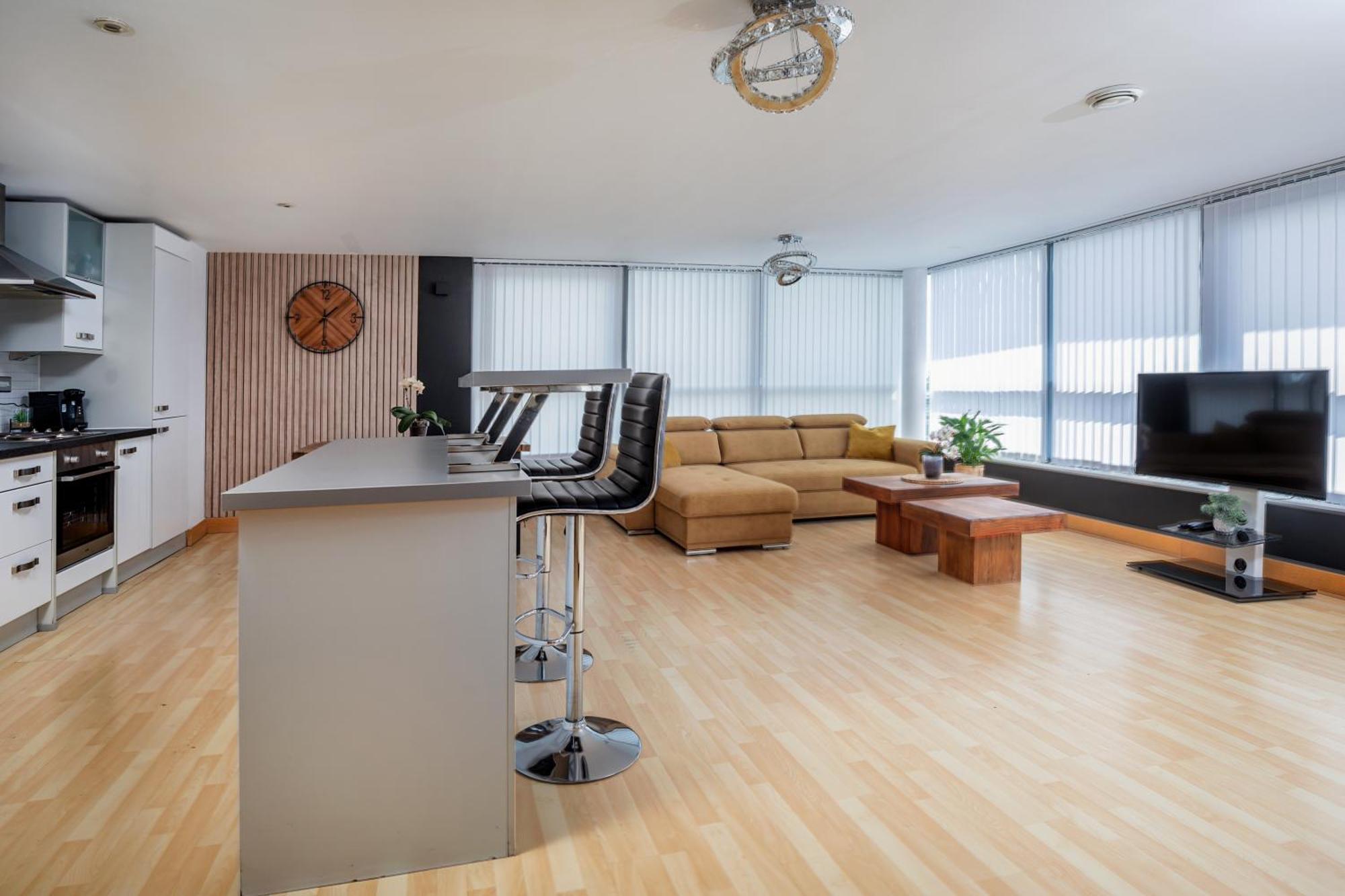Large Central Penthouse In Leeds Leeds  Eksteriør bilde